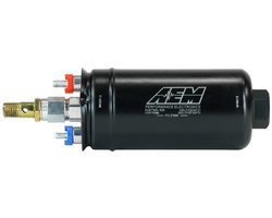 AEM 50-1009 high pressure fuel pump 400 LPH (Bosch 0 580 254 044 style) (M18x1.5 inlet, M12x1.5 outlet)