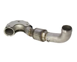 AMS Performance downpipe with catalityc converter Mercedes A45 AMG