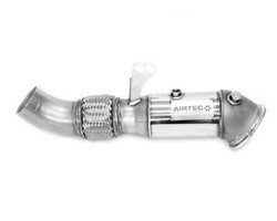 Airtec Motorsport ATEXHBMW1 downpipe without catalityc converter BMW M140i (F20, F21), M240i (F22, F23), 340i (F30, F31, F36), 440i (F32, F33), 540i (G30, G31), 640i (G32), 740i (G11, G12), X3 M40i (G01), X4 M40i (G02) 3.0 (B58)