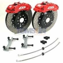 D2 Racing Street big brake kit 356 mm 6-pot BMW E46 M3 Euro (front)