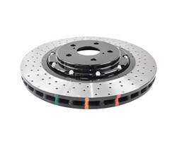 DBA DBA53927SLVXD 5000 T3 Slot 2-Piece brake rotor VW Golf VIII GTi / R, Arteon, Tiguan R 357 mm (front)