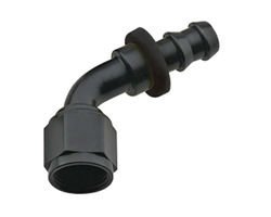 Fragola 204508-BL 8000 Push-Lite 45 degree Female Hose End Fitting AN-8