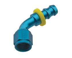 Fragola 206006 8000 Push-Lite 45 degree Female Hose End Fitting AN-6