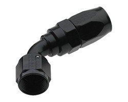 Fragola 226008-BL 2000 series 60° Female Hose End Fitting AN-8 (black)