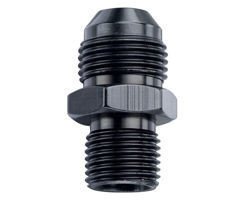 Fragola 460818-BL M18x1.5 to AN-8 metric aluminum adapter (black)