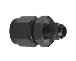 Fragola 497212-BL single swivel reducer AN-12 female to AN-8 male (black)