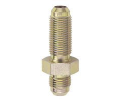 Fragola 583203 bulkhead male to male adapter straight AN-3/AN-3 steel