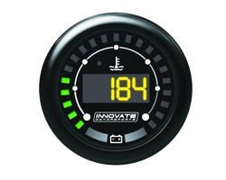 Innovate 38530 MTX-D water temperature and battery voltage gauge kit