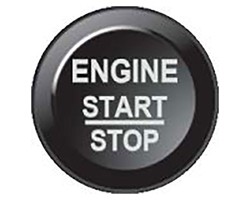 MaxxECU 2050 CAN keyboard insert (key) "Engine START/STOP"