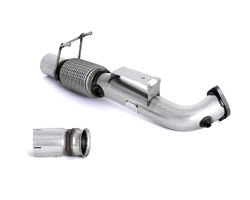 Milltek Sport SSXFD194 downpipe without catalityc converter for OEM exhaust Ford Focus RS Mk3 2.3 EcoBoost