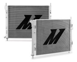 Mishimoto MMRAD-MUS8-15 aluminum racing radiator Ford Mustang GT 2015-