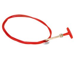 Pull cable for mechanically operated systems 1.50 m (short)