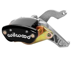 Wilwood 120-12070-BK MC4 Mechanical Parking Brake 1-pot caliper 0.81"/14" (left hand, black)