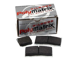 Wilwood 15B-6705K PolyMatrix B brake pads for Wilwood 4 and 6-pot callipers (7416)