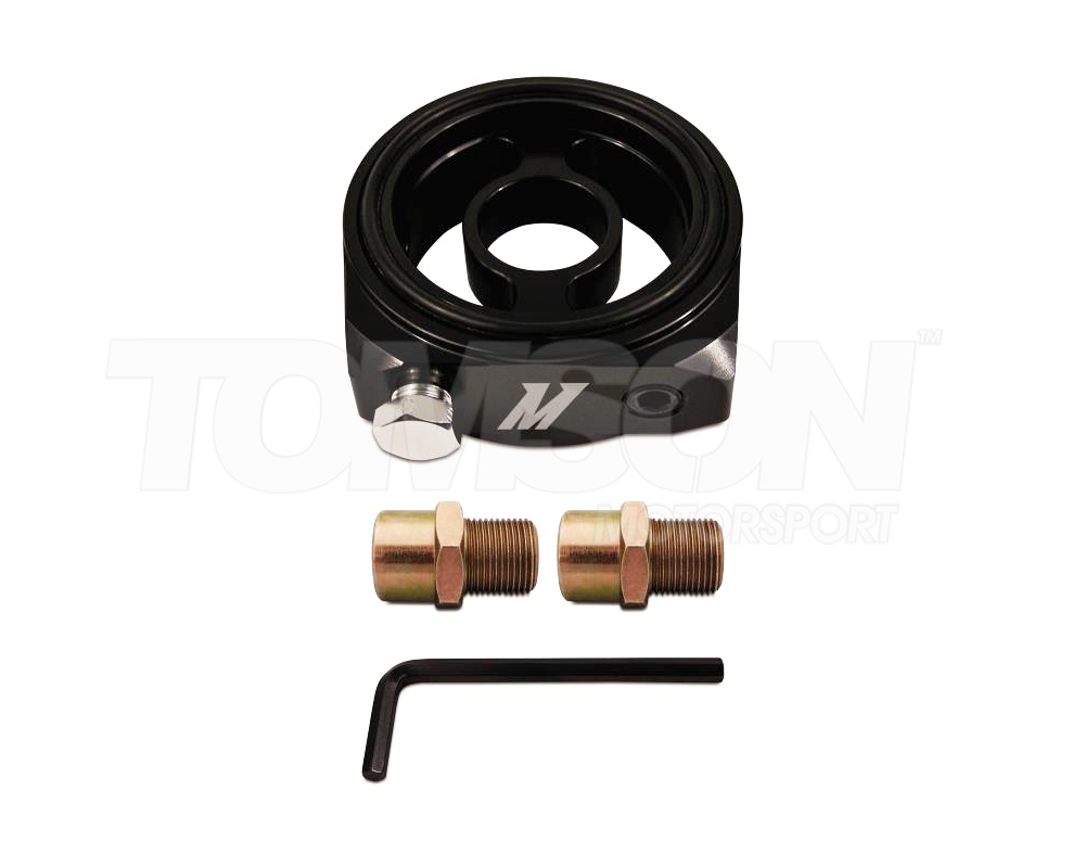 Mishimoto MMOPTPS oil sandwich plate with three 1/8 NPT ports