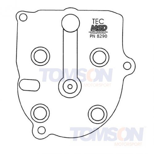 Modified Distributor Cap And Rotor For Civic/CRX 88-91 1.5/1.6L MSD 82903 