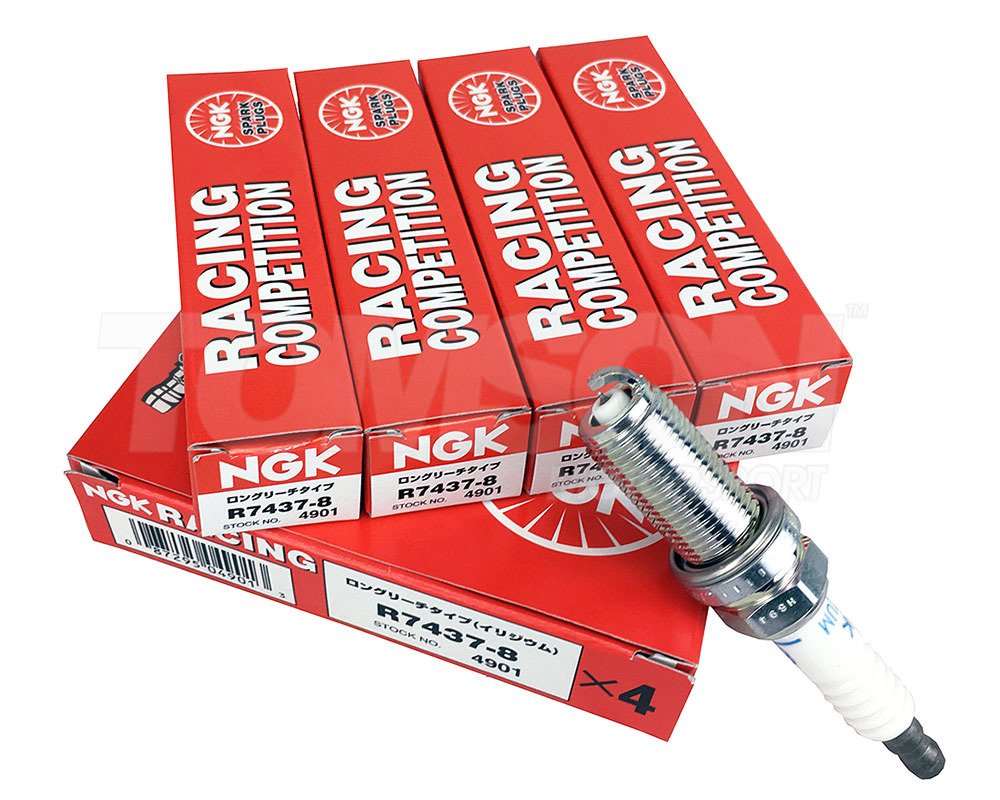 NEW 6X NGK RACING PLUG R2558A-9 for NISSAN GT-R R35 VR38DETT MADE IN JAPAN
