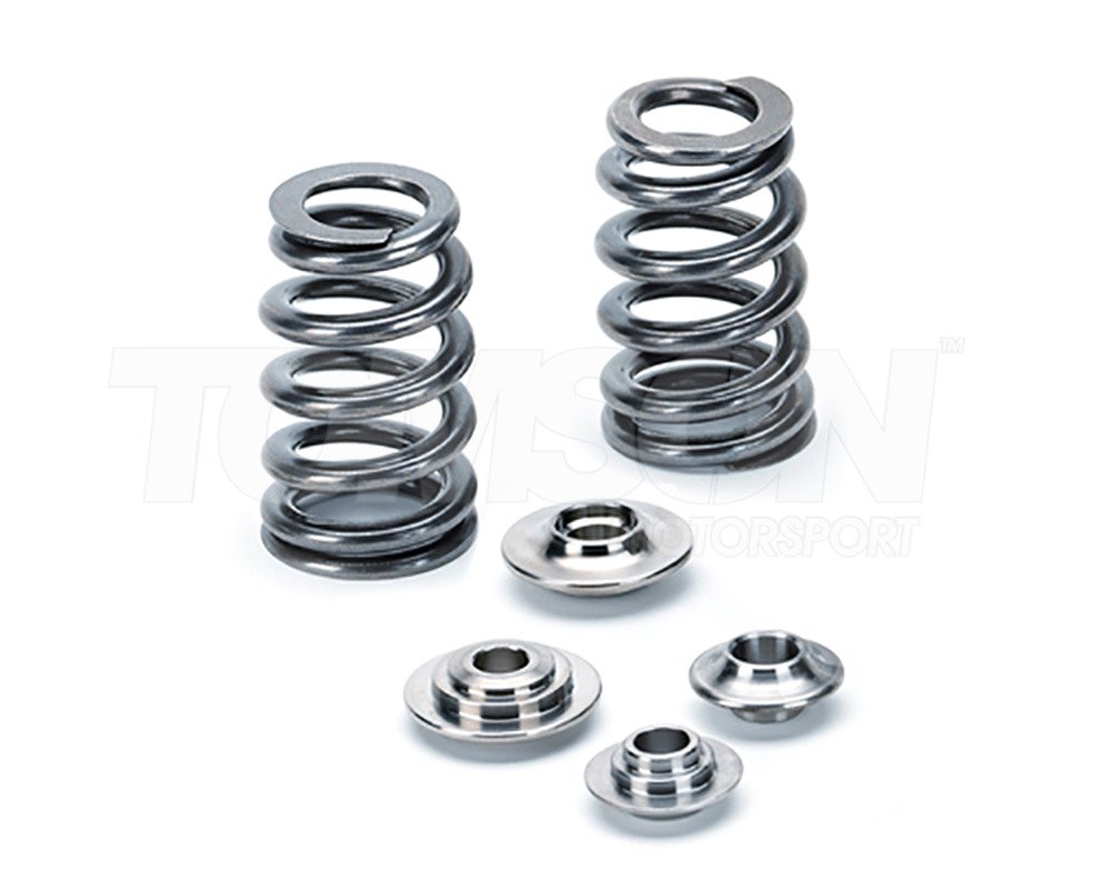 Supertech SPRKM1012/EX1BE dual valve beehive springs with titanium
