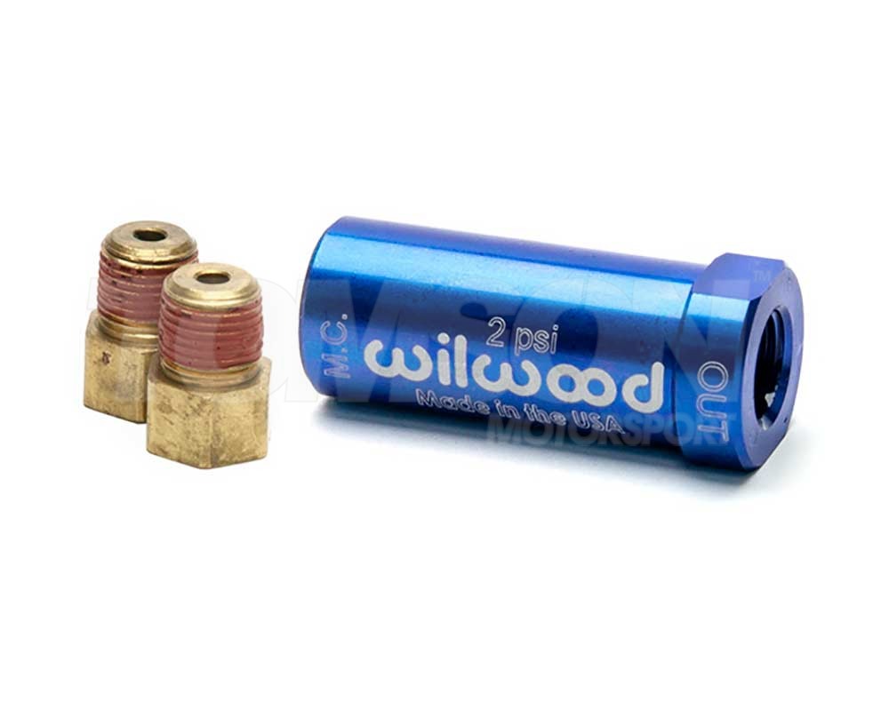 Wilwood 26013783 residual pressure valve 2 psi SUSPENSION & BRAKES