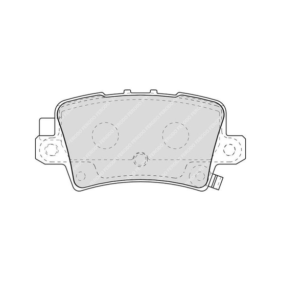 Ferodo FDB1862 Premier brake pads Honda Civic Typer R (rear