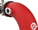 Orurowanie intercoolera AFE Power 46-20509-R BladeRunner 3" (Aluminum Cold Charge Pipe) strona zimna Kia Stinger GT 3.3 V6 (Lambda II RS T-GDi, G6DP) (czerwone)