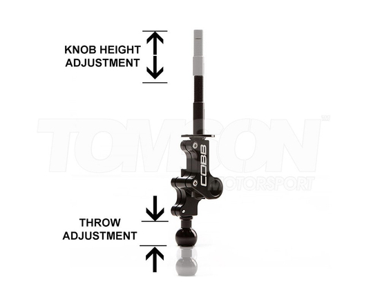 Regulowany drążek zmiany biegów (short shifter) COBB Tuning 215315 Subaru Impreza WRX, WRX STi z 6-biegowymi skrzyniami