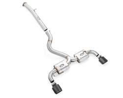 RM Motors cat back exhaust Sport version (resonated rear section with two mufflers, non resonated center section) Toyota GR Yaris (Gen 1) (GXPA16) 1.6 G16E-GTS