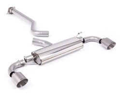 Układ wydechowy cat back Milltek Sport SSXTY207 wersja nierezonowana Toyota GR Yaris (Gen 2) (GXPA16) 1.6 G16E-GTS (tytanowe szczotkowane końcówki)