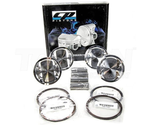 Kute tłoki CP Pistons SC7475-UP z wzmacnianymi sworzniami Toyota GR Yaris (Gen 1, Gen 2) (GXPA16), GR Corolla (GZEA14) 1.6 G16E-GTS 87.50 mm CR 10.5:1
