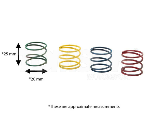 Forge Motorsport FMTVTUN valve spring tuning kit for BOV and DV valves (small, 25 mm x 20 mm)