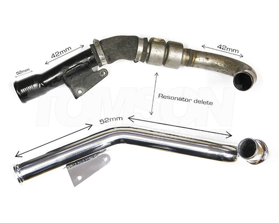 Orurowanie dolne IC strona gorąca Airtec Motorsport ATMSFO77 (Hot Side Lower Boost Pipe) Ford Fiesta Mk7 ST180