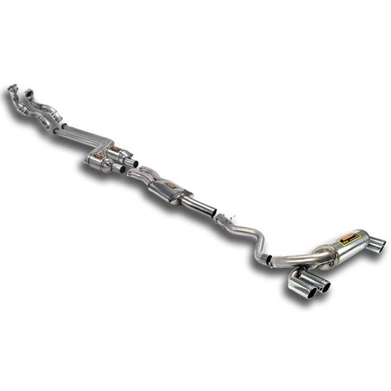 Supersprint 985903 środkowy element układu wydechowego Y-pipe z tłumikiem BMW 1M E82 2011-