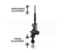 Adjustable short shifter COBB Tuning 215315 Subaru Impreza WRX, WRX STi with 6-speed gearboxes