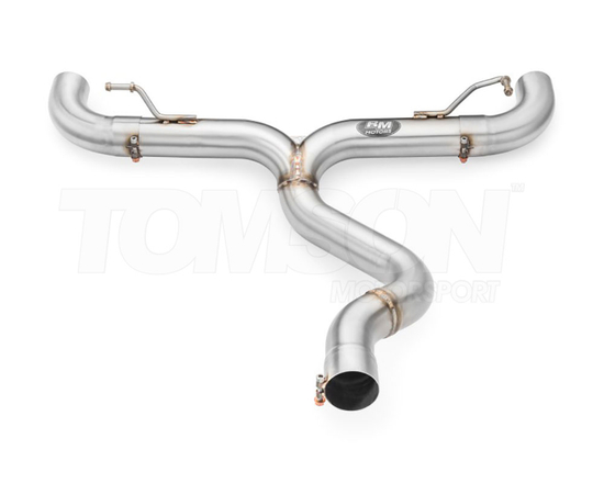 RM Motors cat back exhaust Rally version (non resonated rear section, non resonated center section) Toyota GR Yaris (Gen 1) (GXPA16) 1.6 G16E-GTS