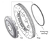 Pływająca tarcza hamulcowa Performance Friction 357.062.63 Direct Drive V3 BMW M3 E90, E92, E93, 1M E82 357 mm (przednia lewa)