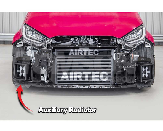 Dodatkowa chłodnica wody Airtec Motorsport ATRADYGR2 Toyota GR Yaris (Gen 1) (GXPA16) 1.6 G16E-GTS