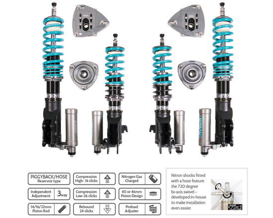 Zawieszenie gwintowane Nitron NTCBM023R3 NTR-R3 BMW M2 (F87)