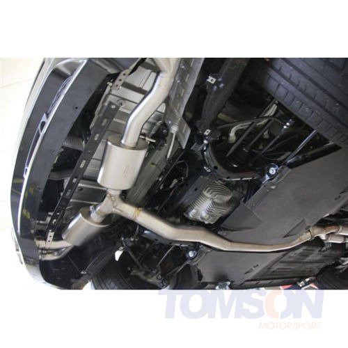 Akrapovic Slip-On M-NI/T/1H cat back exhaust system Nissan GTR R35