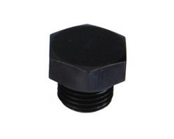 Aeromotive External Hex Head Port Plug with O-Ring Seal ORB-6