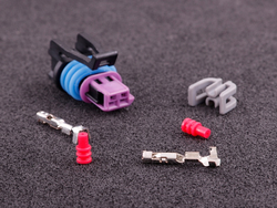 MaxxECU 1932 Connector 2-way socket housing (LS7/LS9 oil temp)