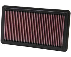 K&N 33-2343 high flow replacement air filter Honda Civic Si 2.0 2006-2011