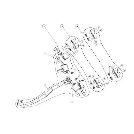 Akrapovic Slip-On M-NI/T/1H cat back exhaust system Nissan GTR R35