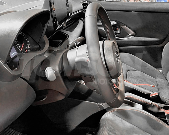 Spacer 55mm for OEM steering wheel TYT-YRS-GR-01 Toyota GR Yaris (Gen 1, Gen 2) (GXPA16), GR Corolla (GZEA14) 1.6 G16E-GTS (manual gearboxes)