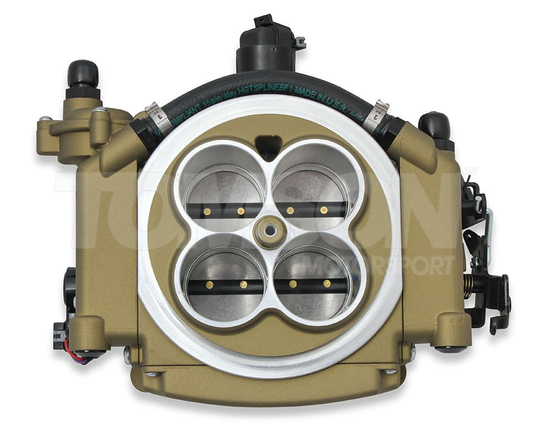 Holley 550-516 Sniper EFI universal self tuning fuel injection kit without fuel pump (gold)