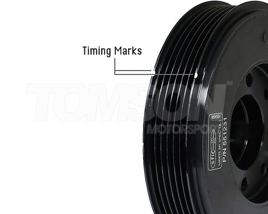 Koło pasowe z tłumikiem drgań Fluidampr 551231 VW, Audi, Seat, Skoda 2.0 TSI/TFSI (EA888)