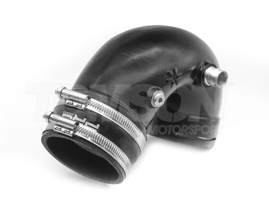 Airtec Motorsport ATMSBMW8 enlarged alloy turbo elbow "J-pipe" (inlet, V2 version) BMW M2 Competition (F87), M3 (F80), M4 (F82, F83) 3.0 S55B30