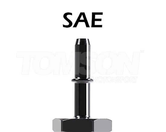 Adapter Radium Engineering 14-0146 do seryjnych układów paliwowych OEM SAE Quick Connect (LT-1) 5/16" (8 mm) do AN-6