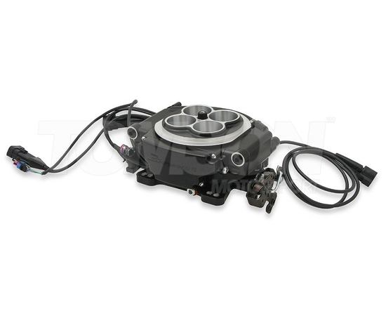 Holley 550-511 Sniper EFI universal self tuning fuel injection kit without fuel pump (black)