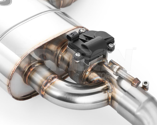 Układ wydechowy catback RM Motors wersja Hybrid (sekcja końcowa z tłumikiem, sekcja środkowa bez tłumika) Toyota GR Yaris (Gen 1) (GXPA16) 1.6 G16E-GTS