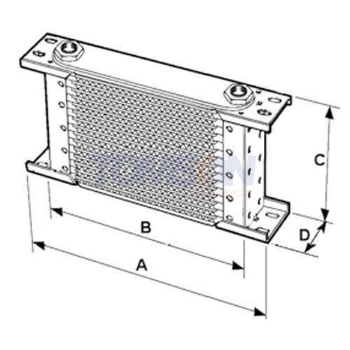 Setrab 16 Row, 235 mm Matrix Oil Cooler